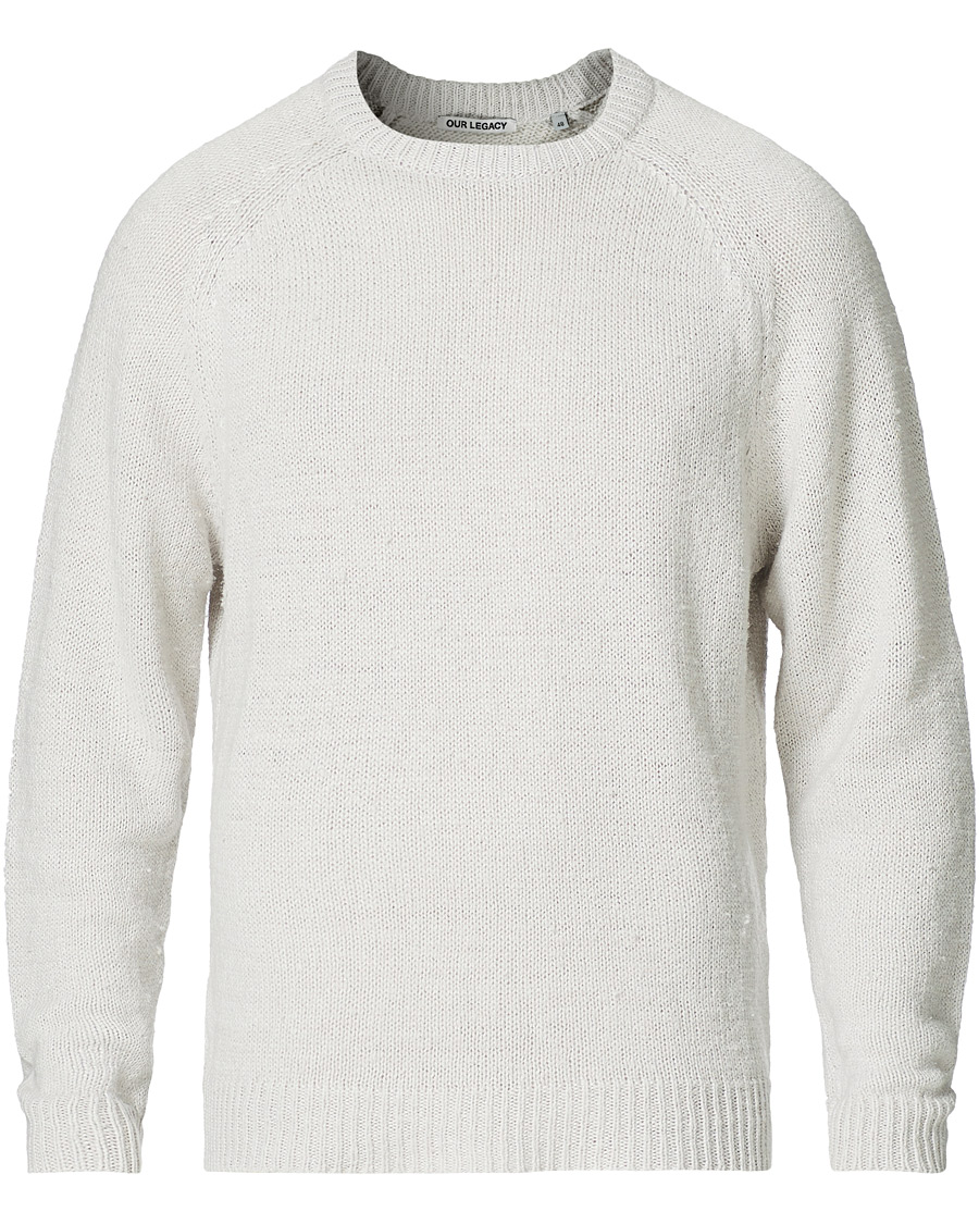 Herre | Gensere | Our Legacy | Chunky Raglan Sweater Bone White