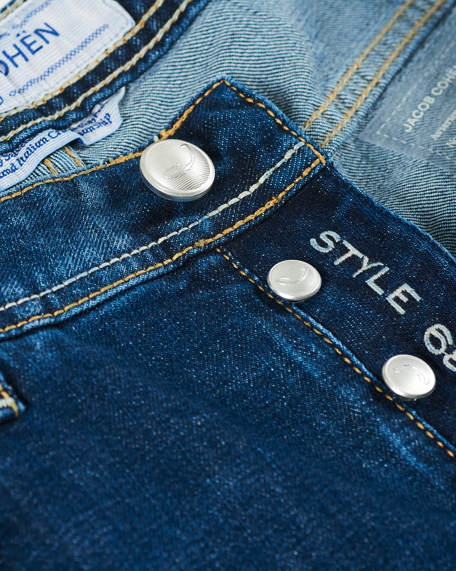 Herre | Jeans | Jacob Cohën | 688 Slim Fit Jeans Mid Blue