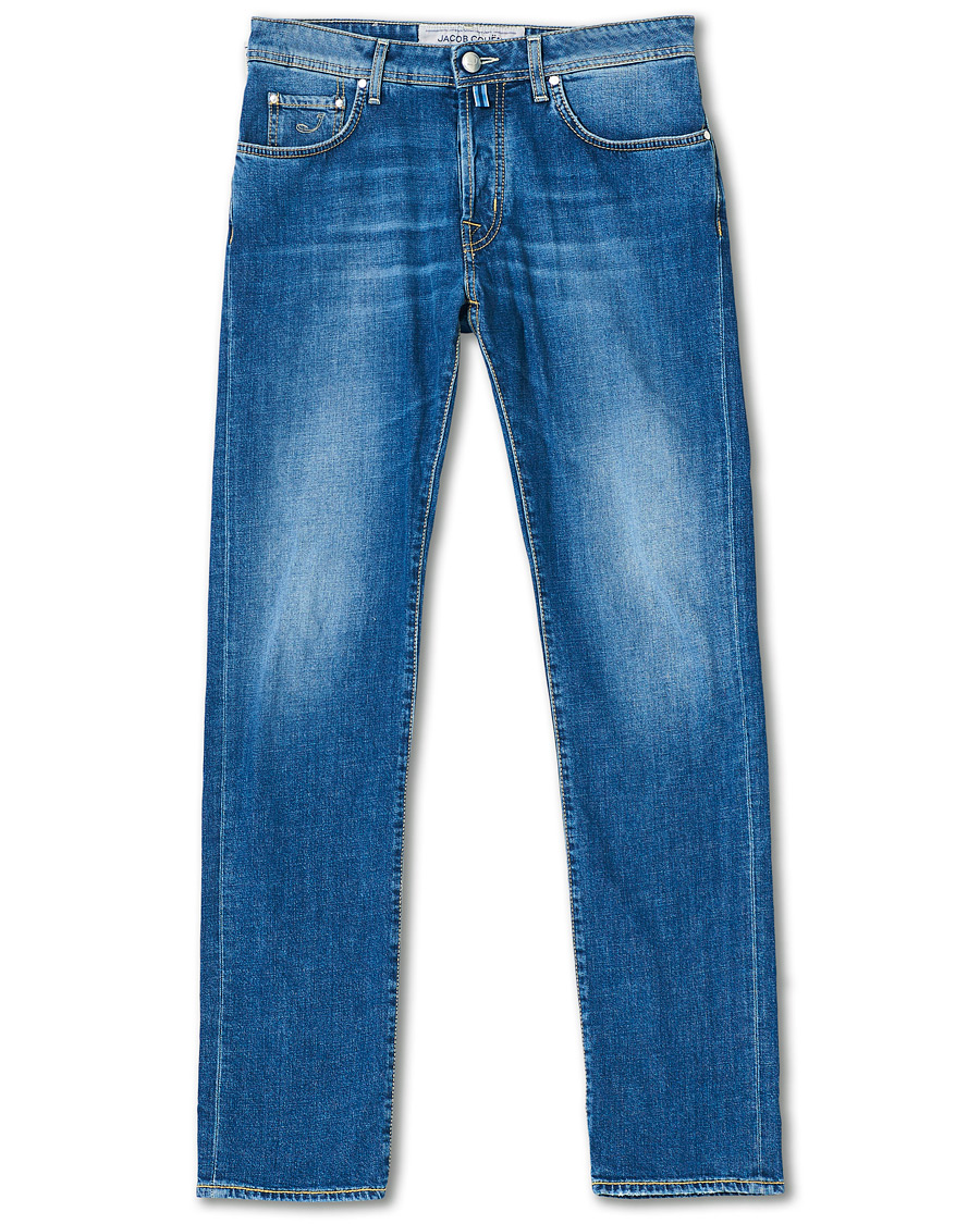 Herre | Jeans | Jacob Cohën | 688 Slim Fit Jeans Light Blue