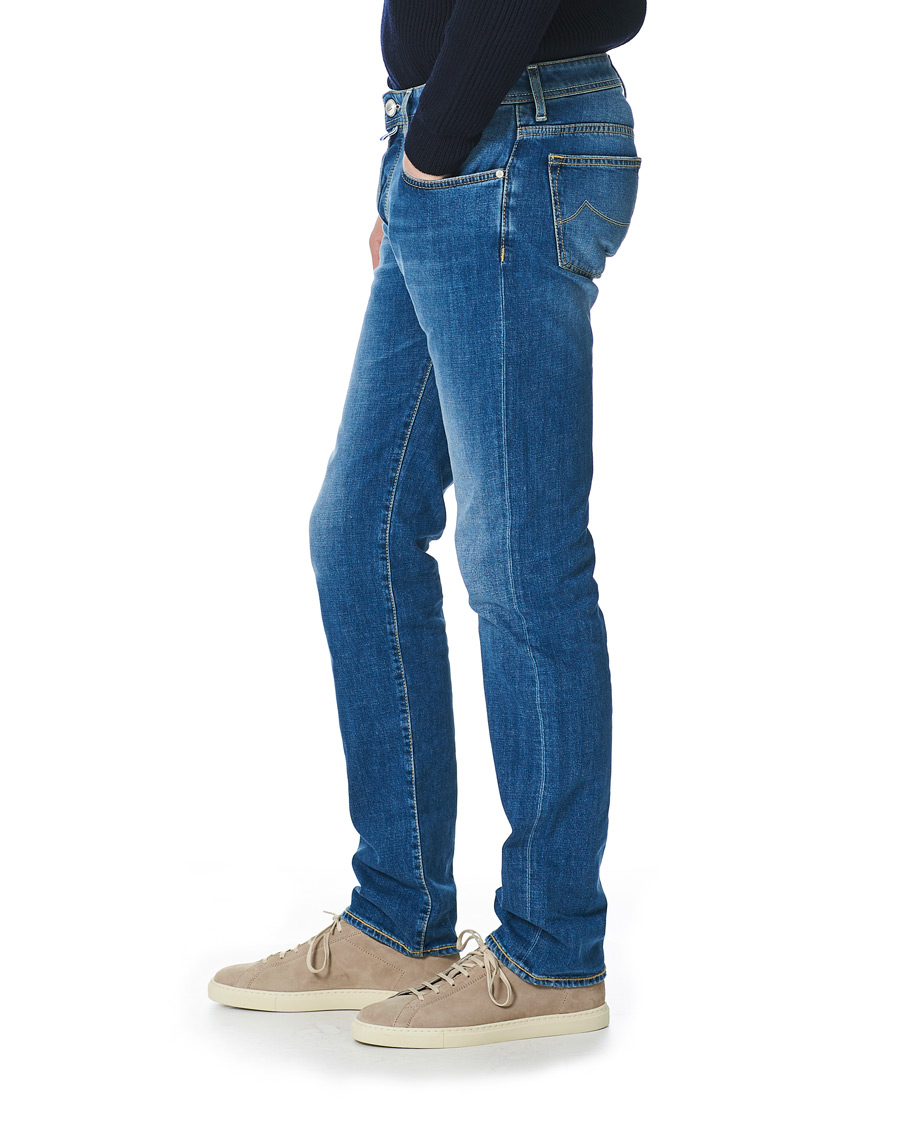 Herre | Jeans | Jacob Cohën | 688 Slim Fit Jeans Light Blue