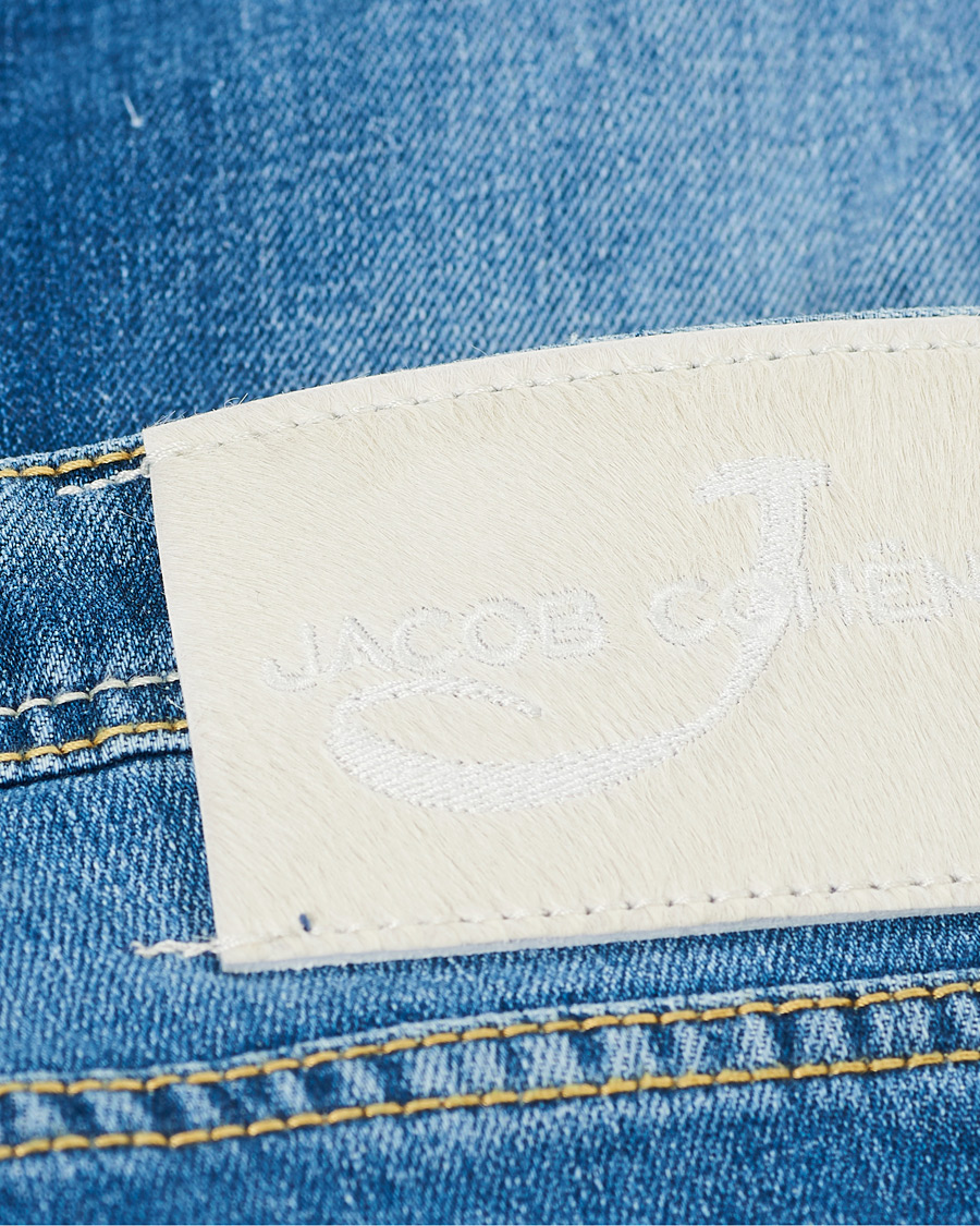 Herre | Jeans | Jacob Cohën | 688 Slim Fit Jeans Light Blue