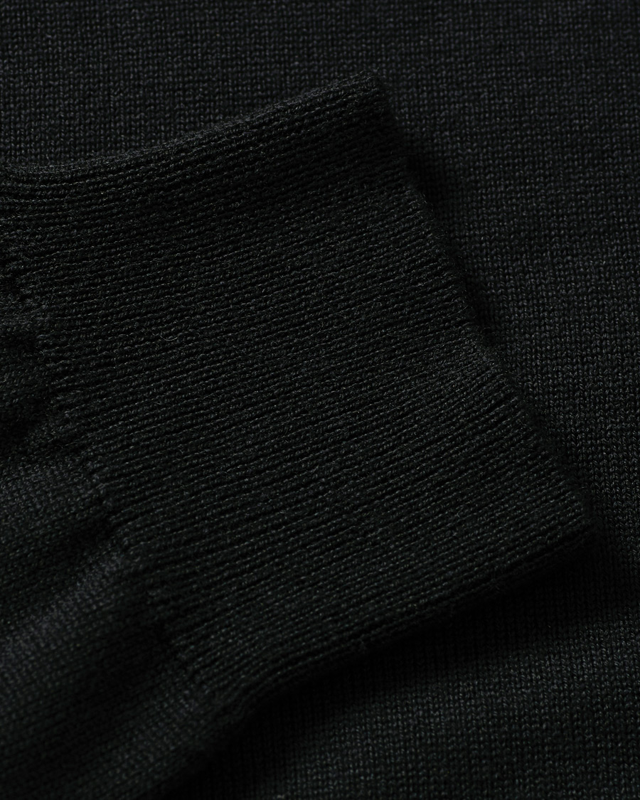 Herre | Gensere | J.Lindeberg | Lyd True Merino Turtleneck Black