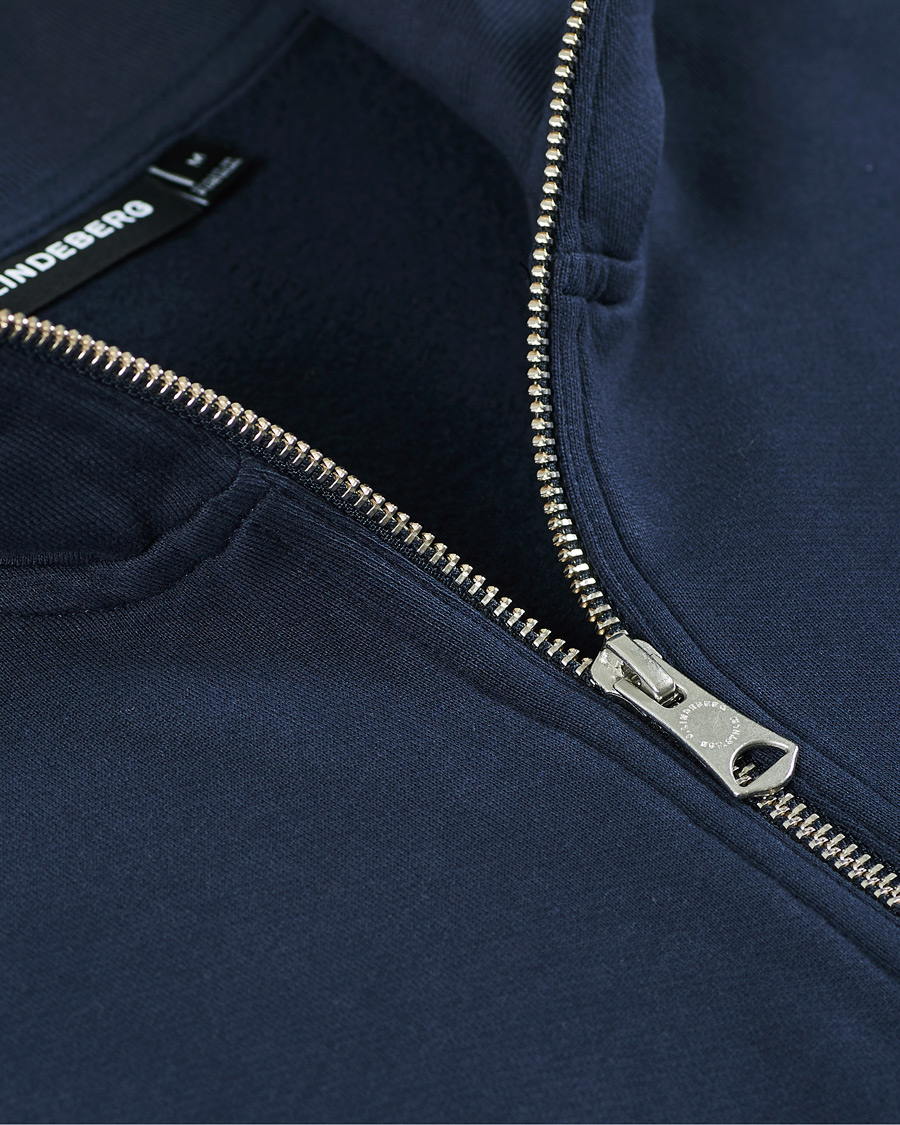 Herre | Gensere | J.Lindeberg | Chip Half Zip Sweater Navy