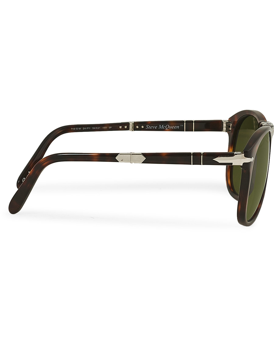 Herre | Persol 0OPO0714 Steve McQueen Sunglasses Havana/Polar Green | Persol | 0OPO0714 Steve McQueen Sunglasses Havana/Polar Green