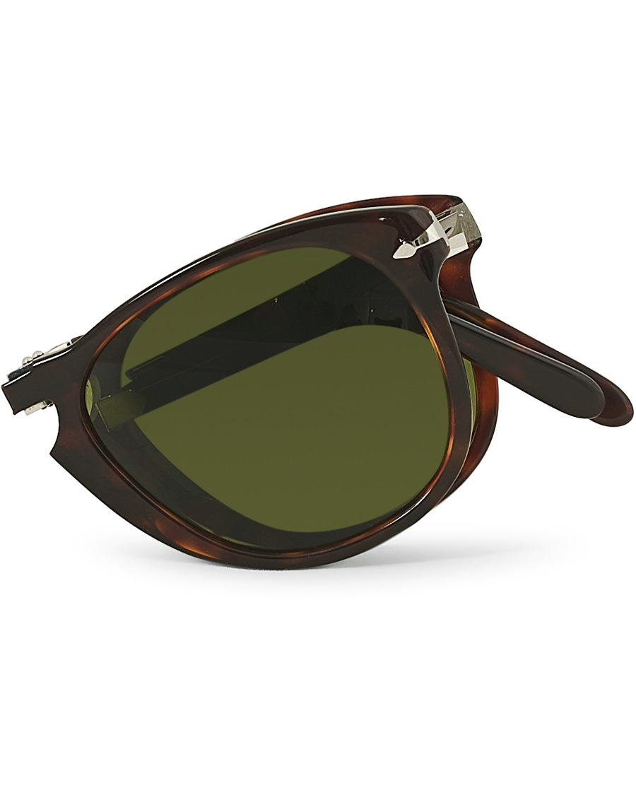 Herre | Persol 0OPO0714 Steve McQueen Sunglasses Havana/Polar Green | Persol | 0OPO0714 Steve McQueen Sunglasses Havana/Polar Green