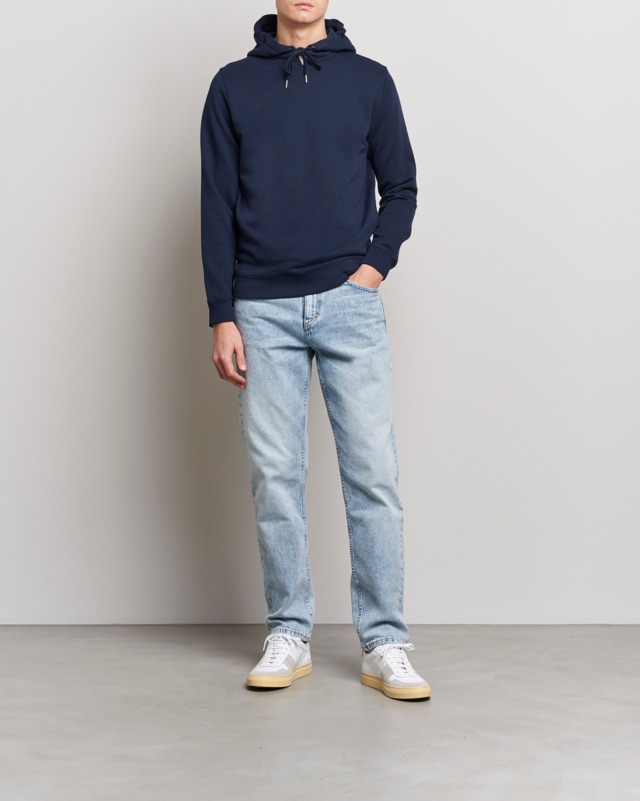 Herre | Gensere | Stenströms | Cotton College Hoodie Navy