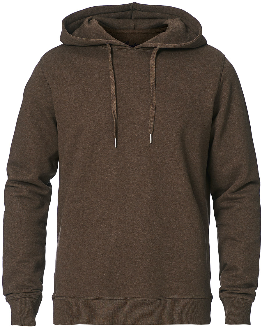 Herre | Gensere | Stenströms | Cotton College Hoodie Brown
