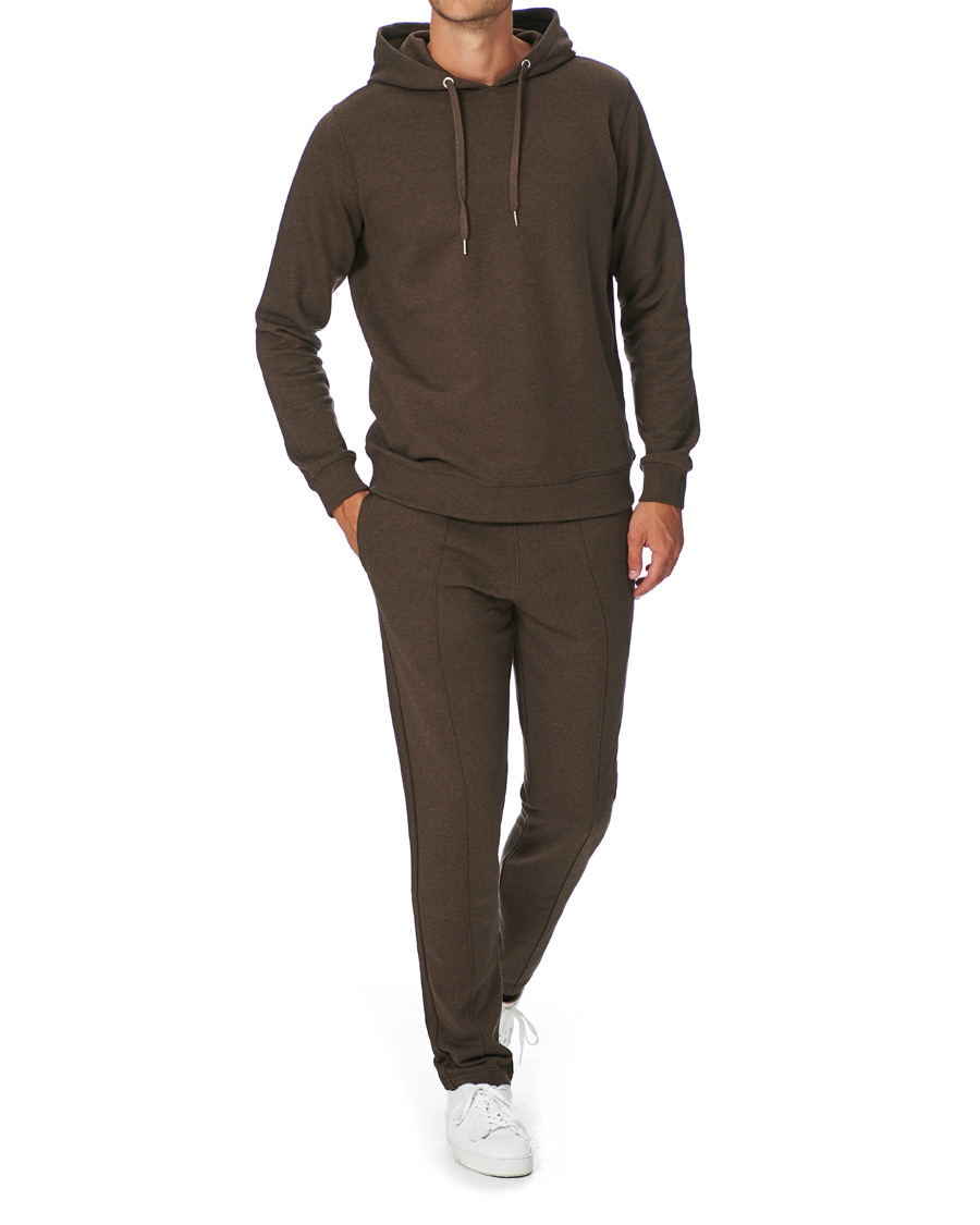 Herre | Gensere | Stenströms | Cotton College Hoodie Brown