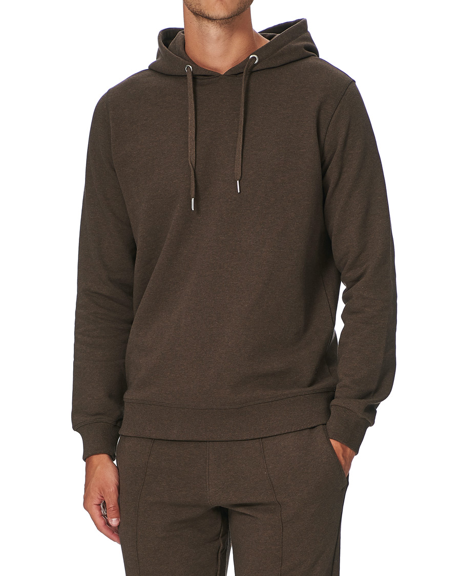 Herre | Gensere | Stenströms | Cotton College Hoodie Brown