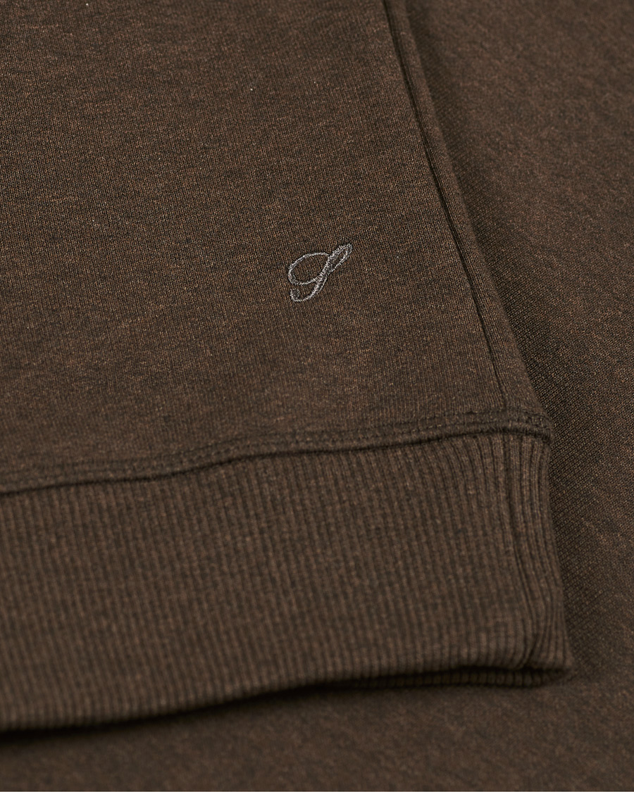 Herre | Gensere | Stenströms | Cotton College Hoodie Brown