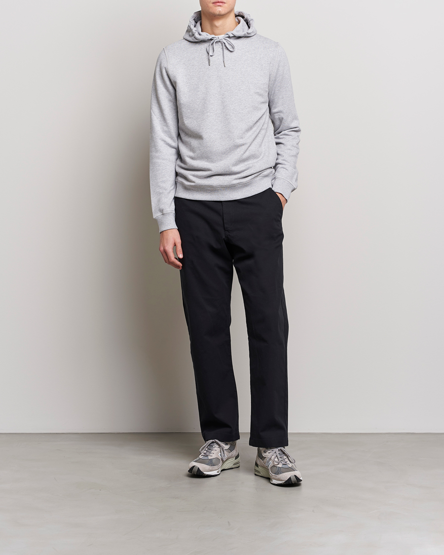 Herre | Gensere | Stenströms | Cotton College Hoodie Grey
