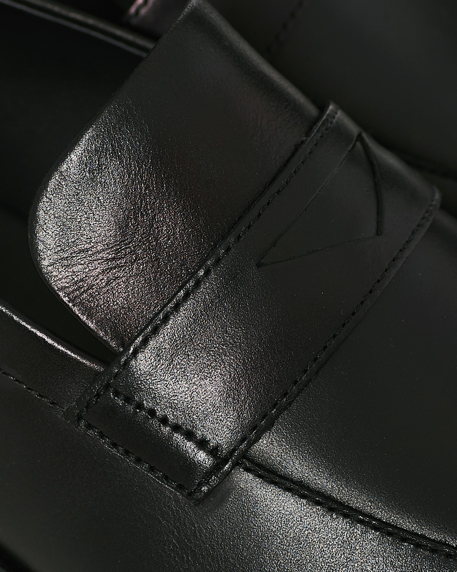 Herre | HUGO Ruston Leather Loafer Black | HUGO | Ruston Leather Loafer Black
