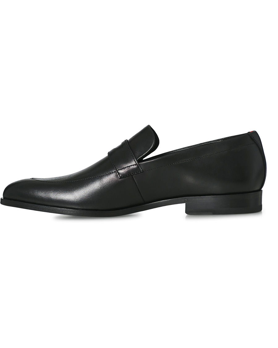Herre | HUGO Ruston Leather Loafer Black | HUGO | Ruston Leather Loafer Black