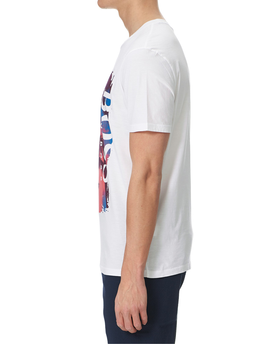 Herre | T-Shirts | BOSS ORANGE | BOSS Casual Photoprint Crew Neck Tee Natural