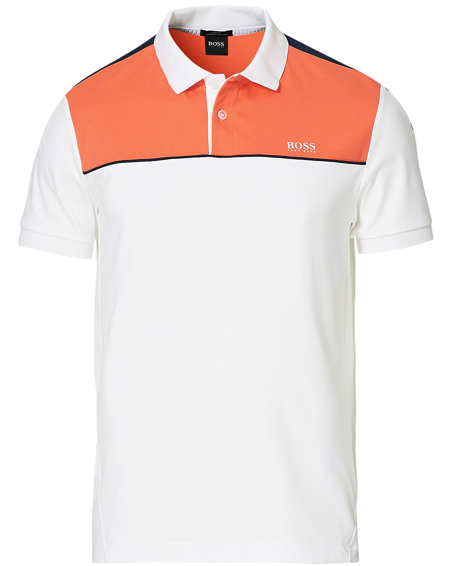 Herre | Pikéer | BOSS GREEN | BOSS Athleisure Paule Polo White
