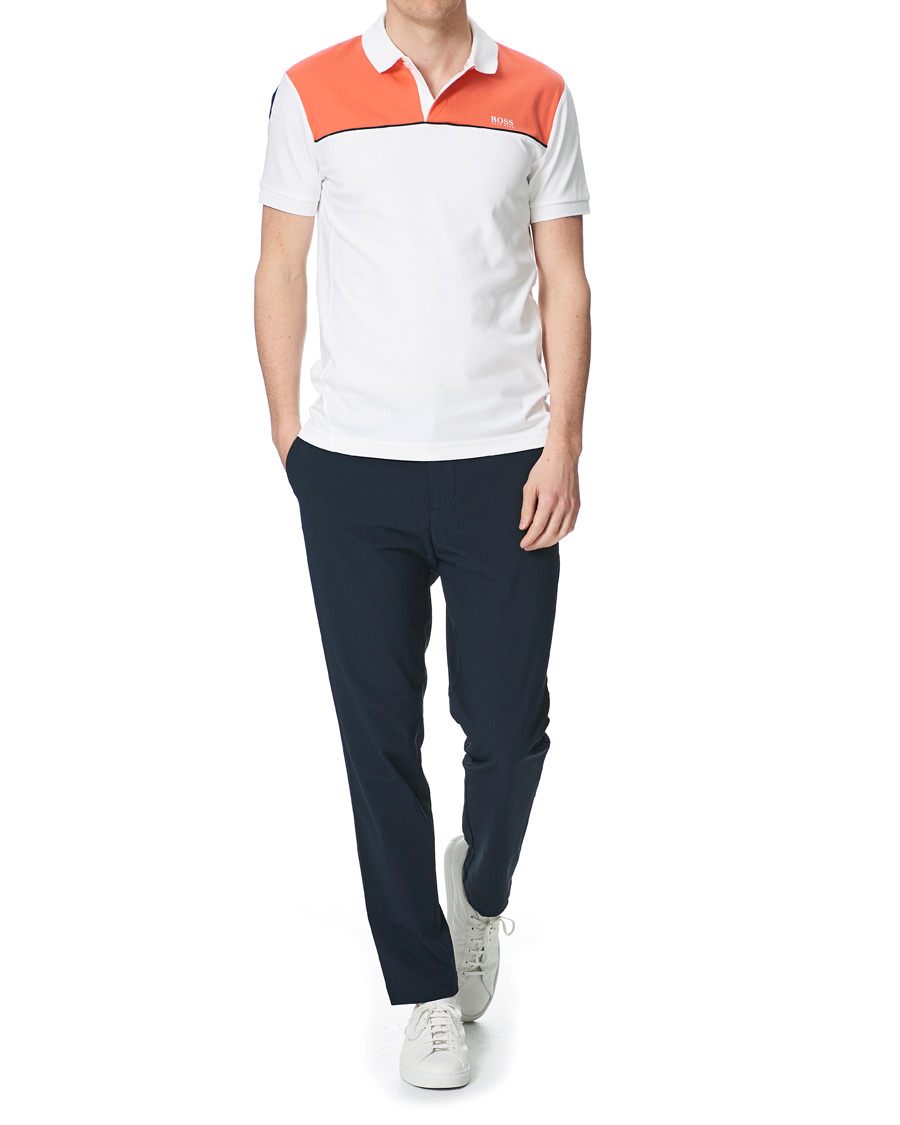 Herre | Pikéer | BOSS GREEN | BOSS Athleisure Paule Polo White