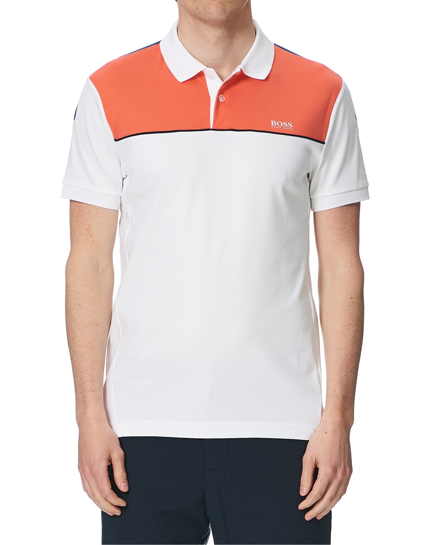 Herre | Pikéer | BOSS GREEN | BOSS Athleisure Paule Polo White