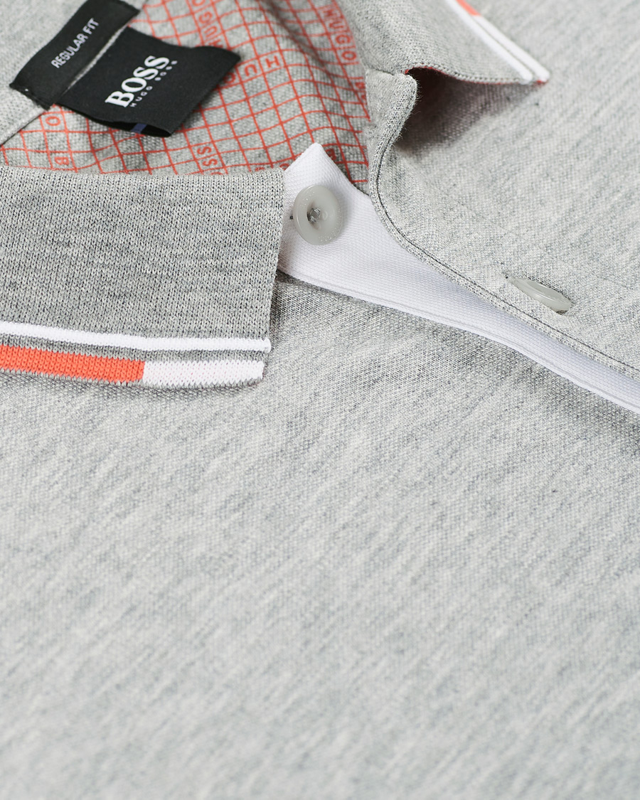 Herre | Pikéer | BOSS GREEN | BOSS Athleisure Paddy Pro Polo Medium Grey