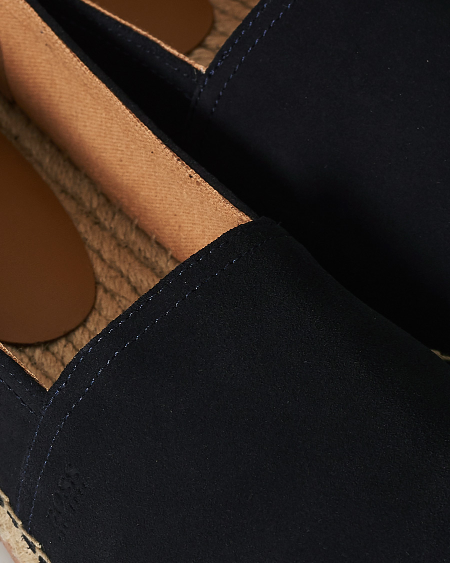 Herre | BOSS Madeira Suede Espadrilles Dark Blue | BOSS BLACK | BOSS Madeira Suede Espadrilles Dark Blue