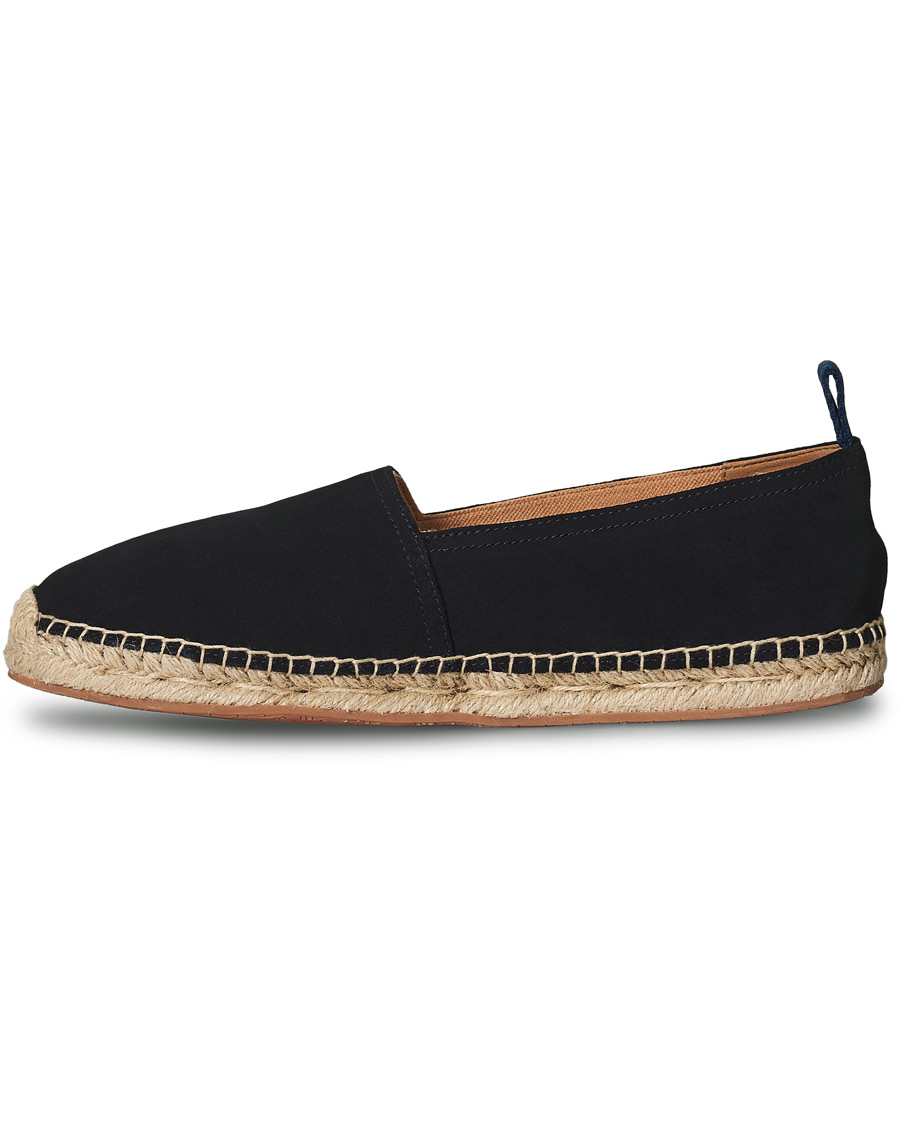 Herre | BOSS Madeira Suede Espadrilles Dark Blue | BOSS BLACK | BOSS Madeira Suede Espadrilles Dark Blue