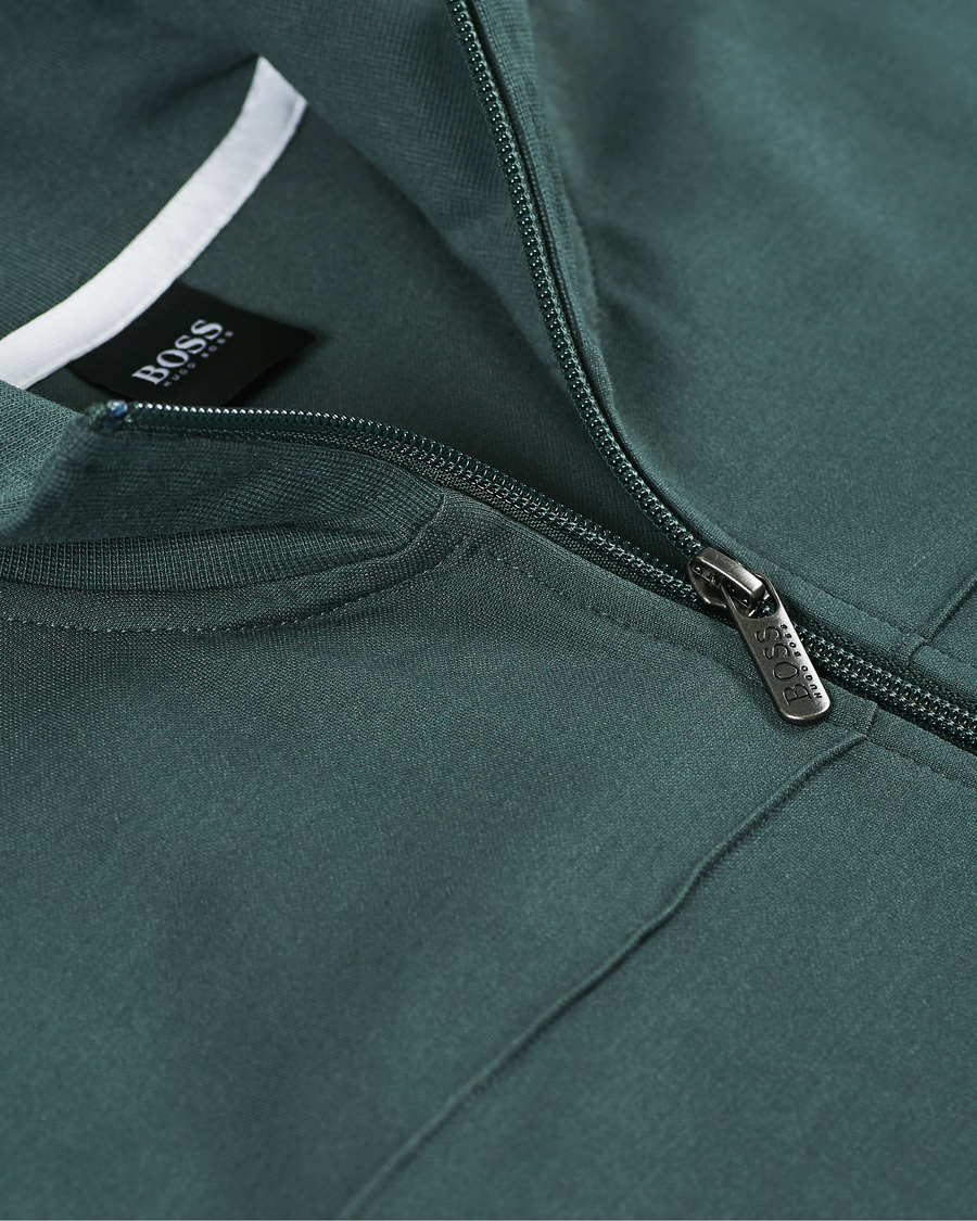 Herre | Gensere | BOSS BLACK | BOSS Tracksuit Full-Zip Jacket Dark Green