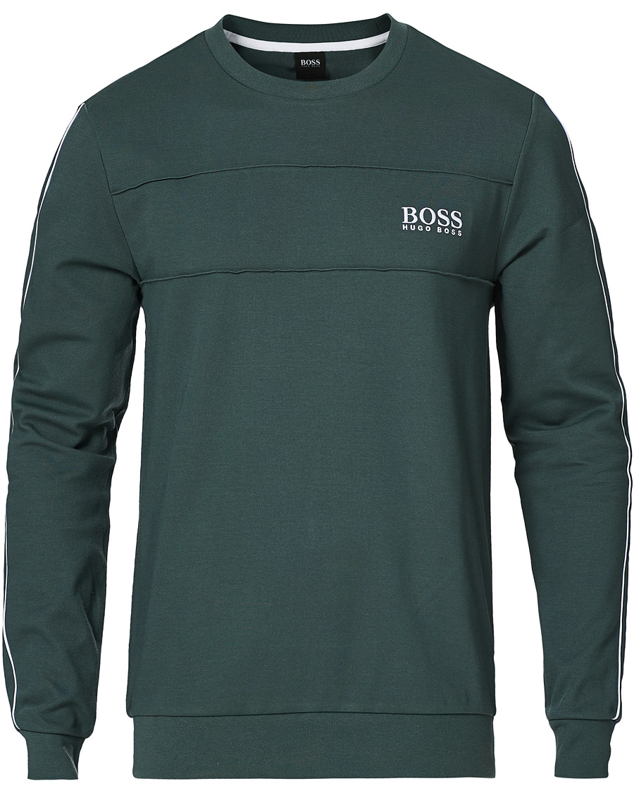 Herre | Gensere | BOSS BLACK | BOSS Tracksuit Sweatshirt Dark Green