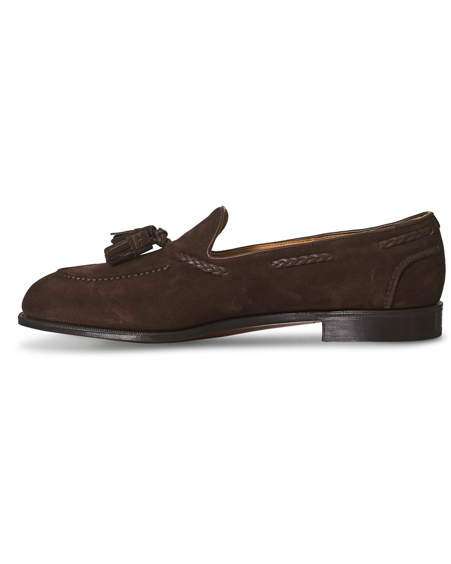 Herre | Edward Green Belgravia Tassel Loafer Mink Suede | Edward Green | Belgravia Tassel Loafer Mink Suede
