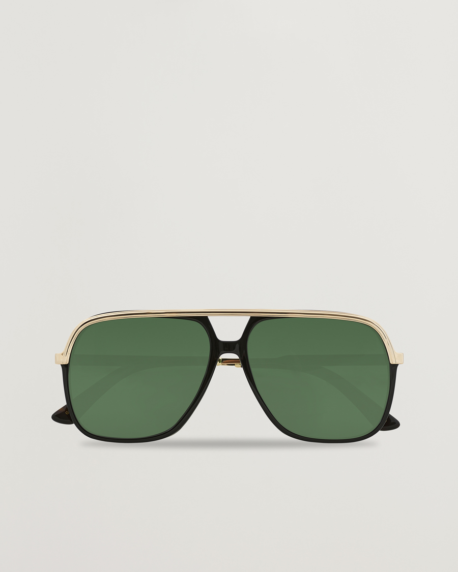 Herre | Solbriller | Gucci | GG0200S Sunglasses Black/Gold