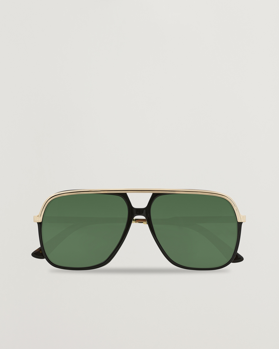 Herre | Solbriller | Gucci | GG0200S Sunglasses Black/Gold