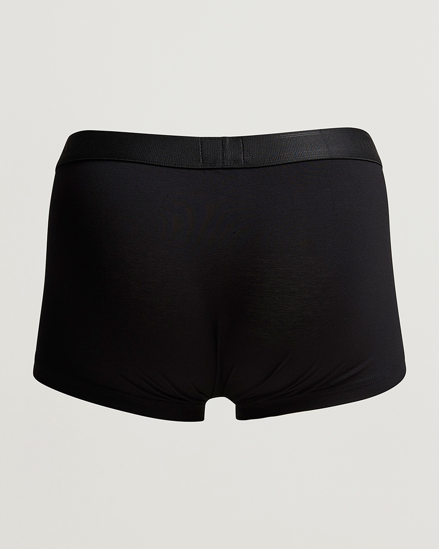 Herre | Underbukser | Sunspel | Cotton Stretch Trunk Black