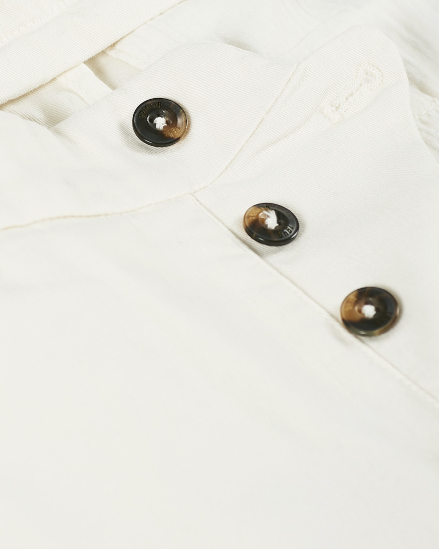 Herre | Bukser | Briglia 1949 | Soho Easy Fit Cotton Trousers Cream