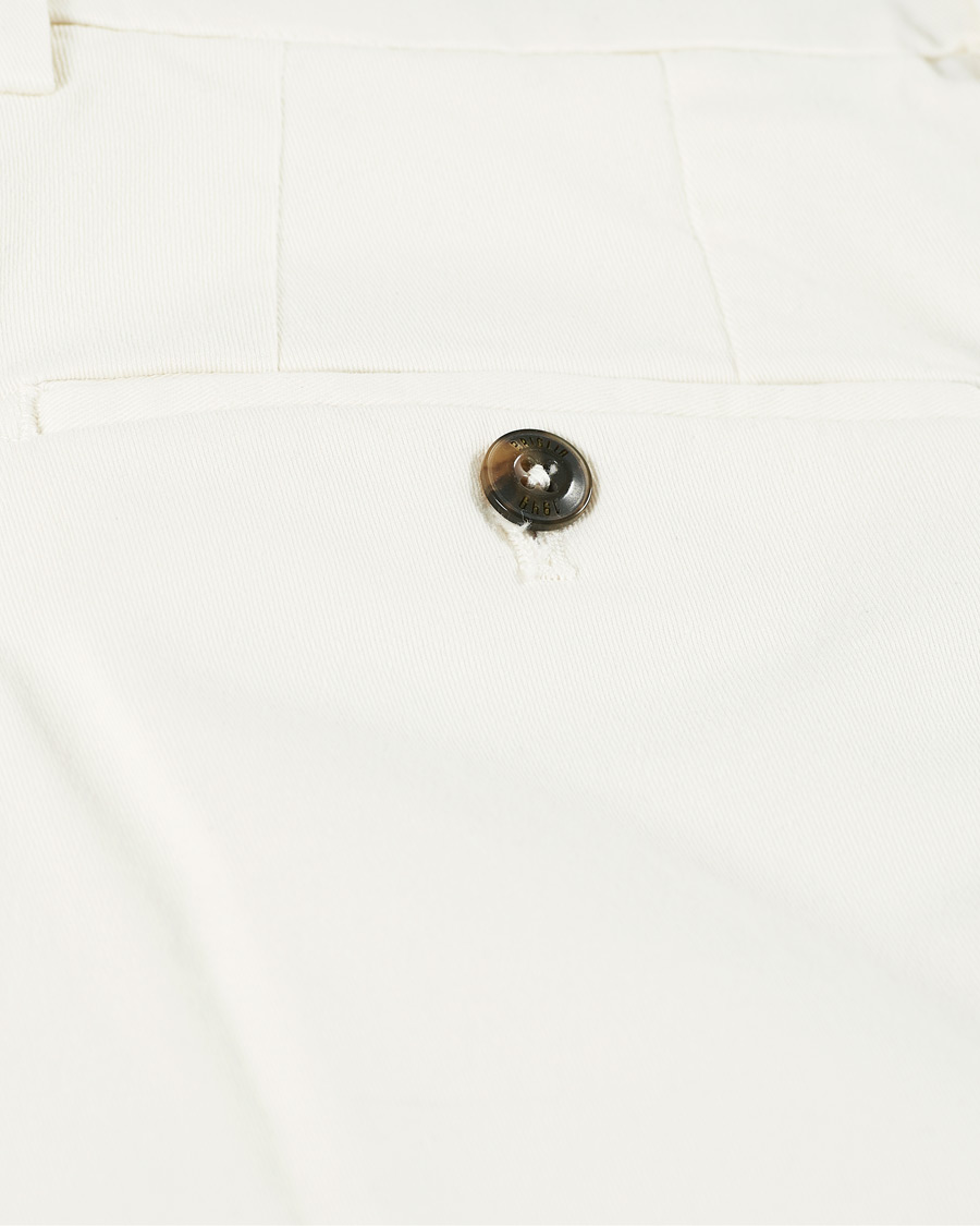 Herre | Bukser | Briglia 1949 | Soho Easy Fit Cotton Trousers Cream
