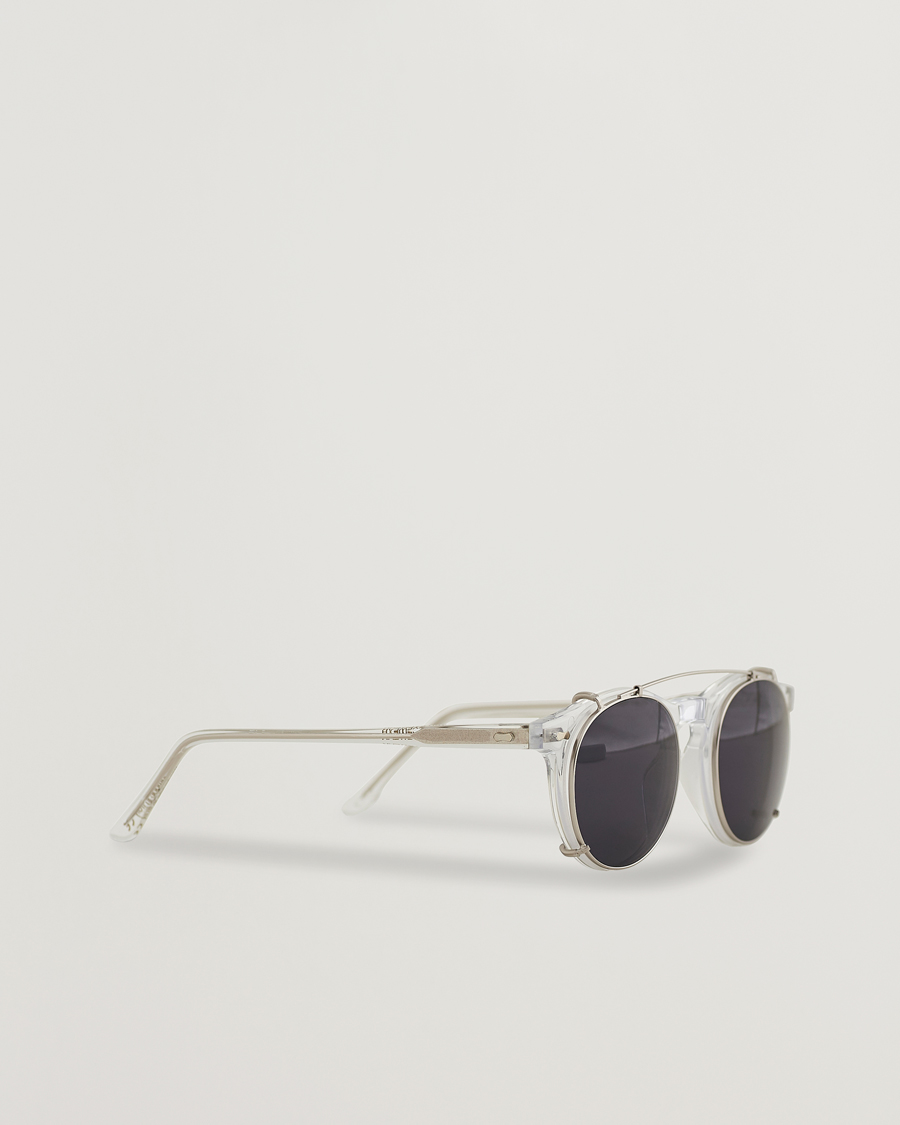 Herre | TBD Eyewear Clip-ons Silver/Gradient Grey | TBD Eyewear | Clip-ons Silver/Gradient Grey