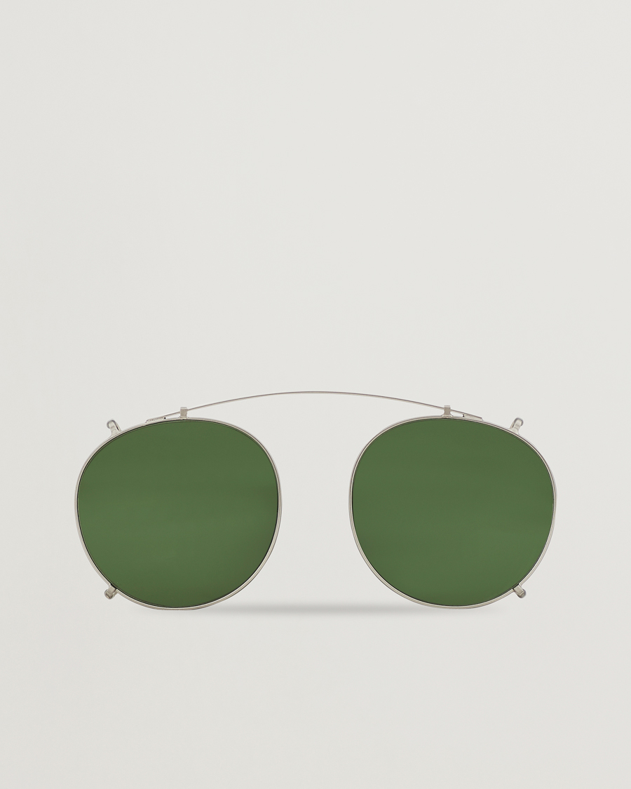 Herre | TBD Eyewear | TBD Eyewear | Clip-ons Silver/Bottle Green