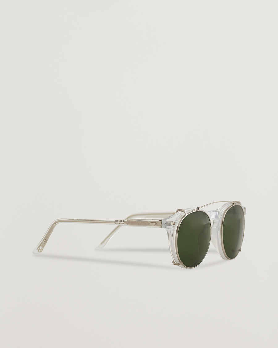 Herre | TBD Eyewear | TBD Eyewear | Clip-ons Silver/Bottle Green