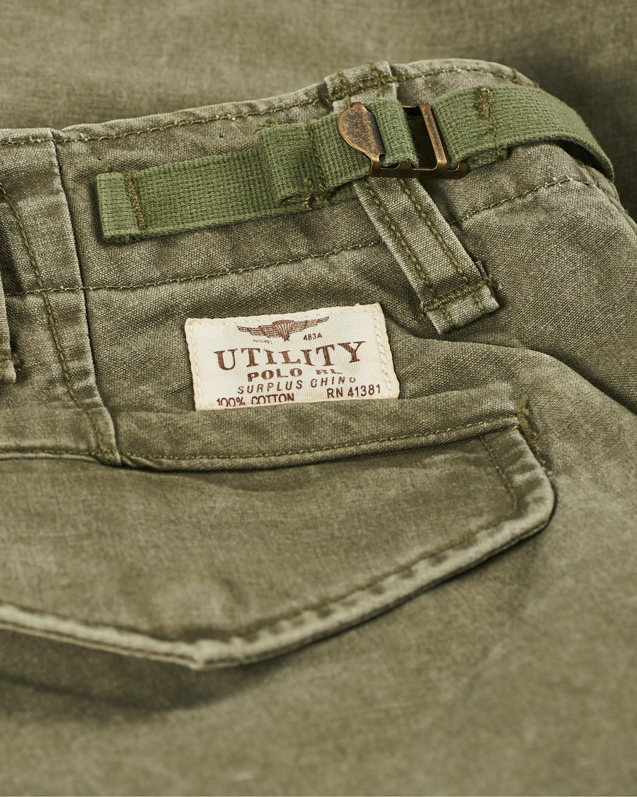 Herre | Bukser | Polo Ralph Lauren | Slim Fit M43 Cargo Pants Military Green
