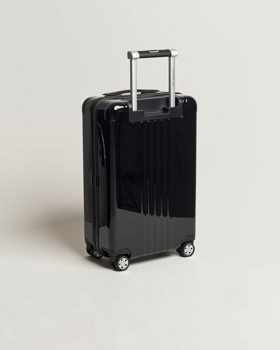 Herre | Montblanc Light Cabin Compact Trolley Black | Montblanc | Light Cabin Compact Trolley Black