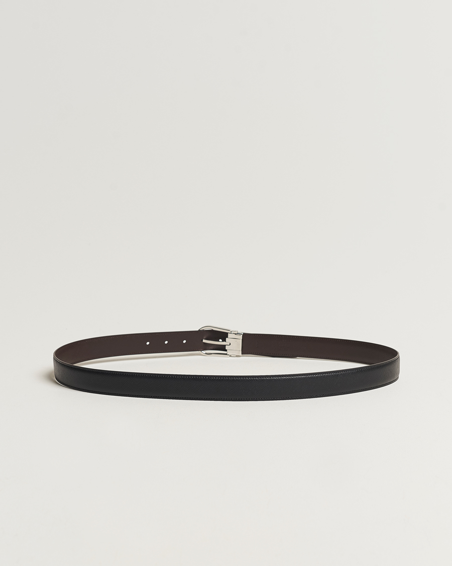 Herre | Montblanc | Montblanc | Reversible Saffiano Leather 30mm Belt Black/Brown