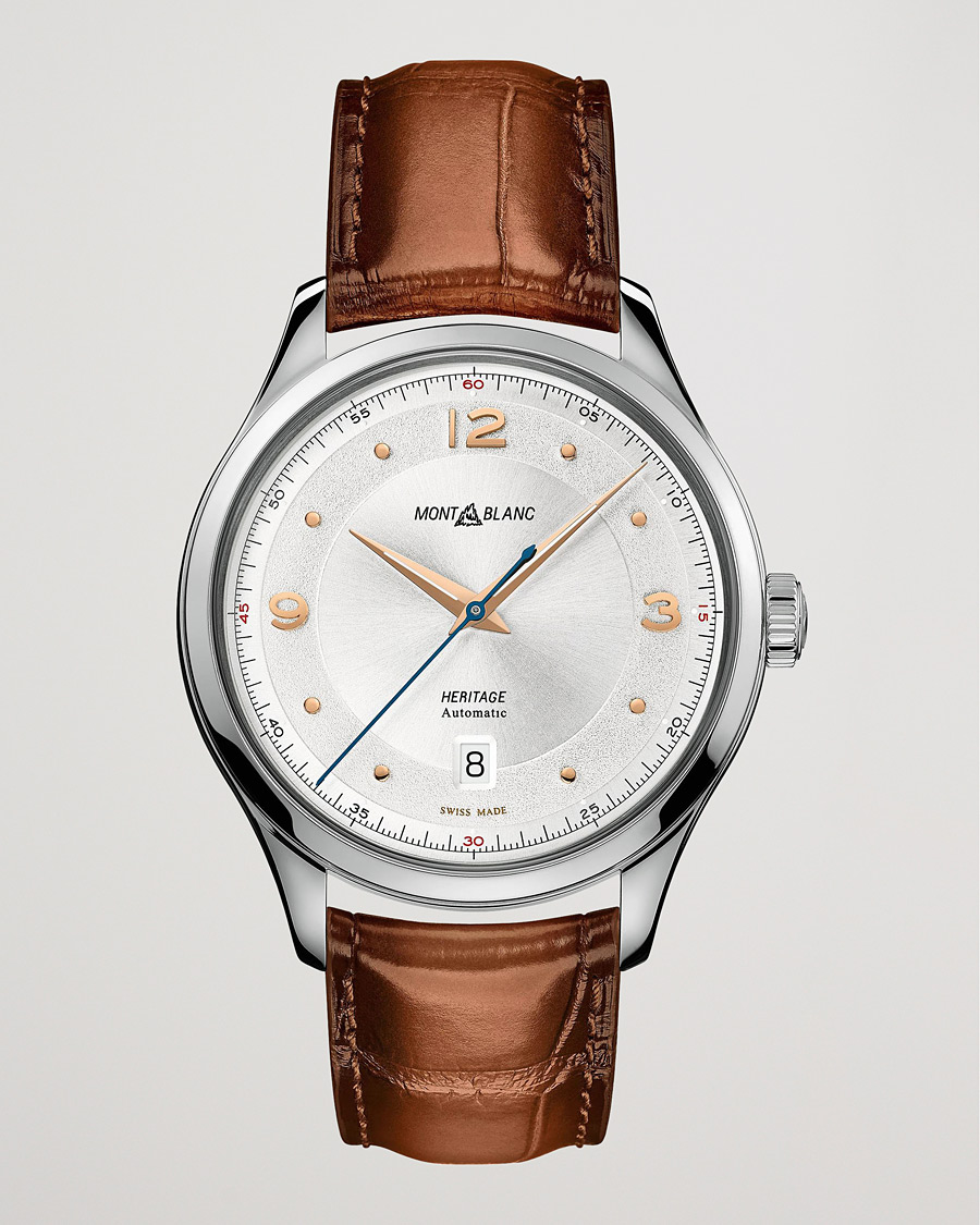 Herre | Montblanc Heritage Automatic Date White | Montblanc | Heritage Automatic Date White
