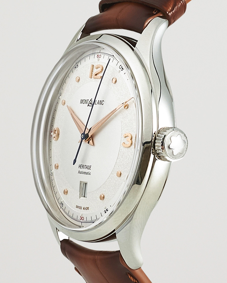Herre | Montblanc Heritage Automatic Date White | Montblanc | Heritage Automatic Date White