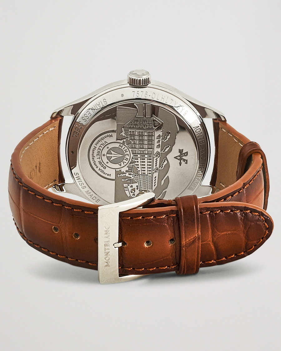 Herre | Montblanc Heritage Automatic Date White | Montblanc | Heritage Automatic Date White