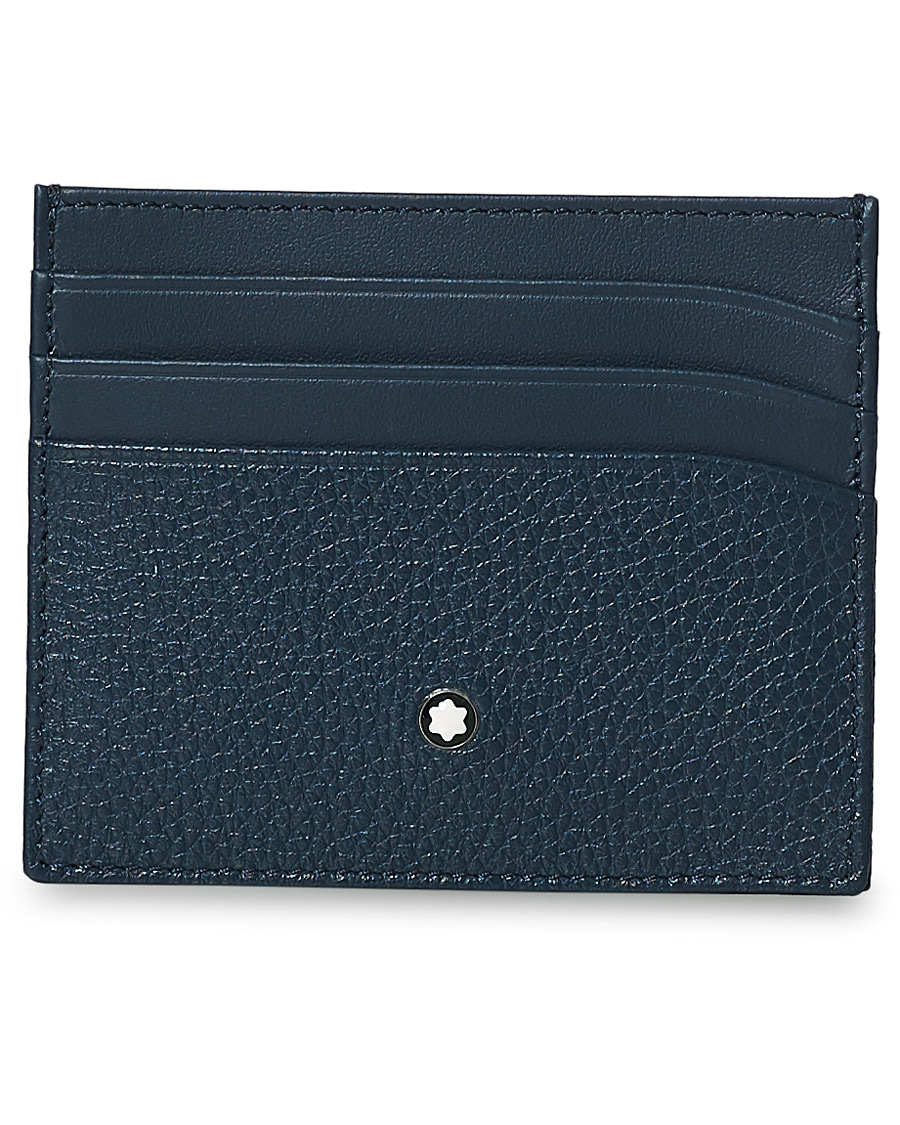 Herre | Montblanc Meisterstück Soft Grain Pocket 6cc Blue | Montblanc | Meisterstück Soft Grain Pocket 6cc Blue