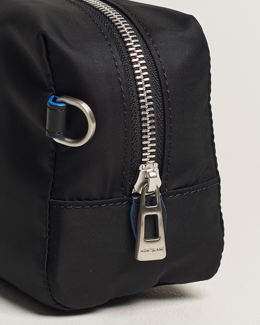 Herre | Vesker | Montblanc | Blue Spirit Case Medium Wash Bag Black/Blue