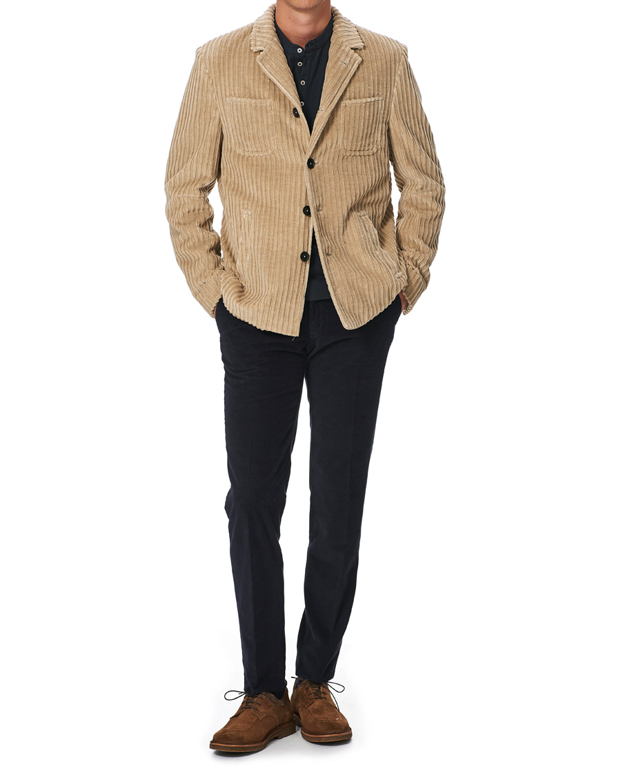 Herre | Dressjakker | Massimo Alba | Corduroy Jacket Honey