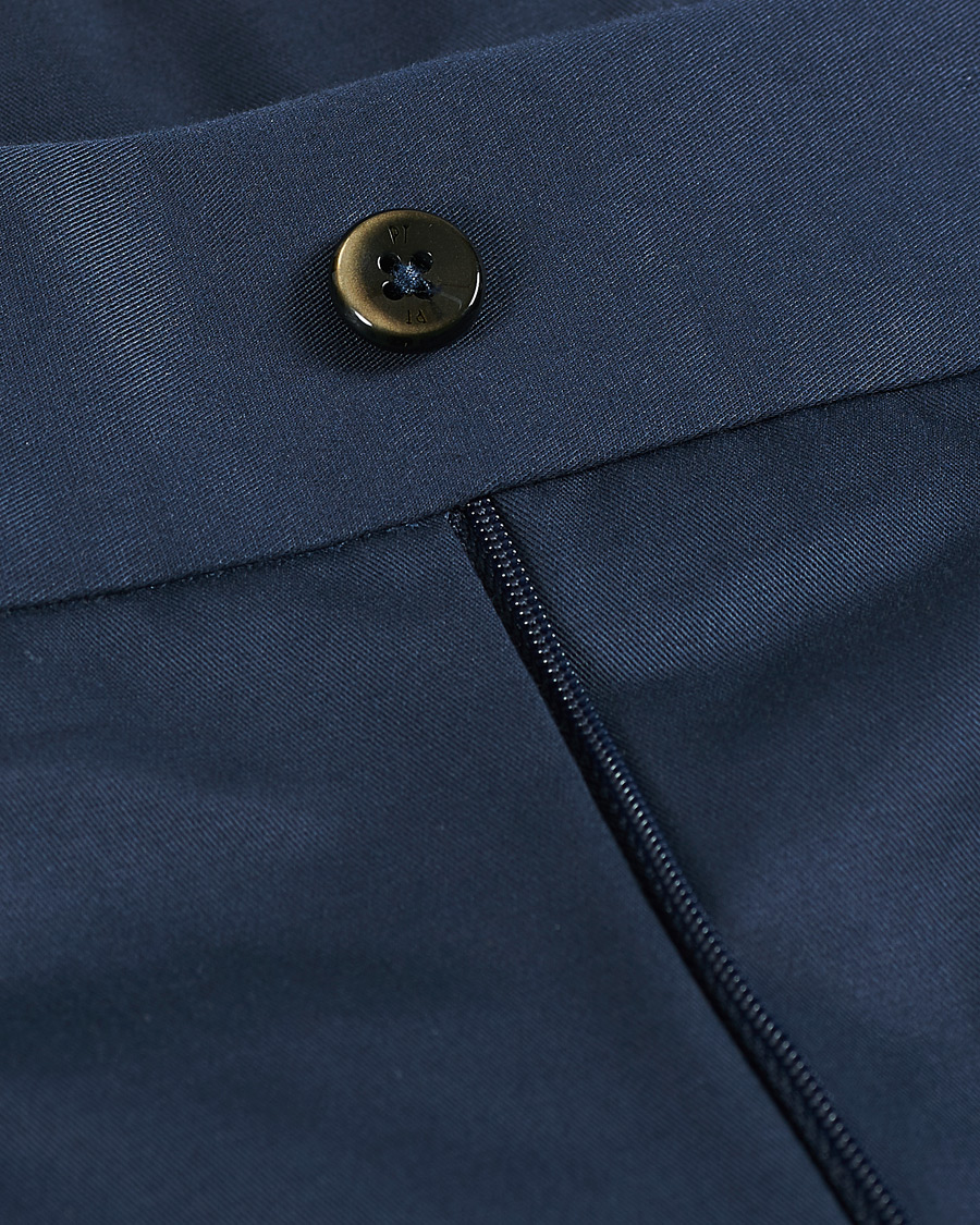 Herre | Bukser | PT01 | Gentleman Fit Gurkha Trousers Navy