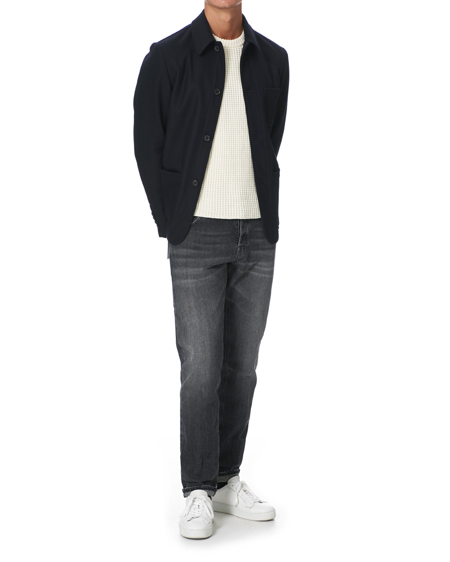 Herre | Jeans | PT01 | Slim Fit Japanese Selvedge Denim Black Wash