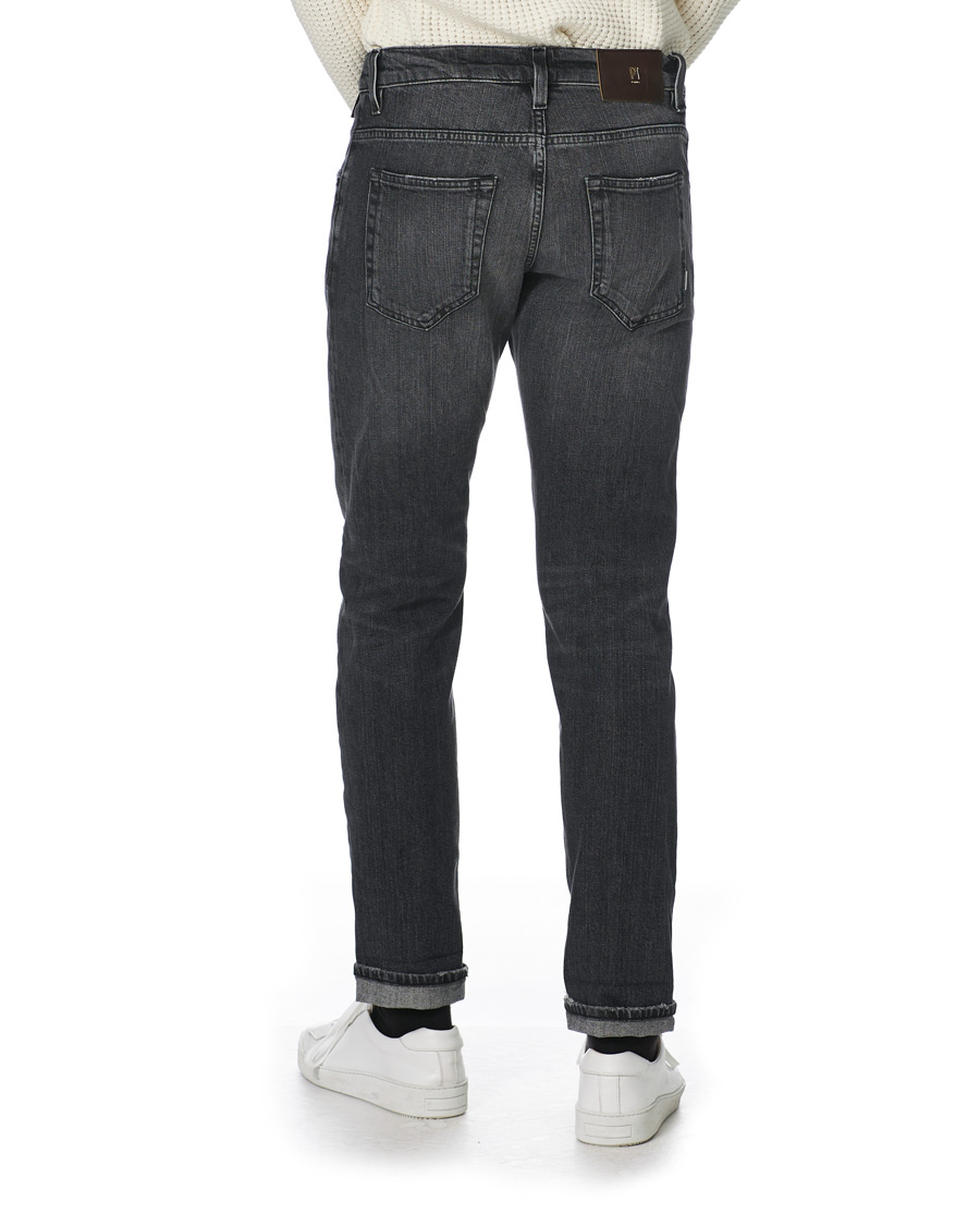 Herre | Jeans | PT01 | Slim Fit Japanese Selvedge Denim Black Wash