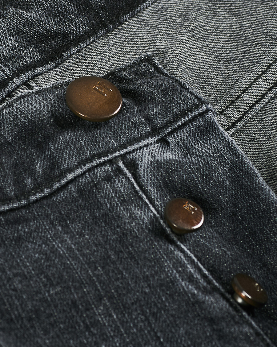 Herre | Jeans | PT01 | Slim Fit Japanese Selvedge Denim Black Wash