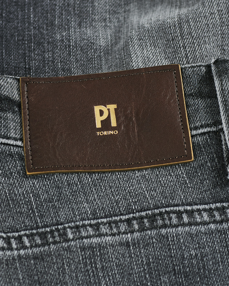 Herre | Jeans | PT01 | Slim Fit Japanese Selvedge Denim Black Wash