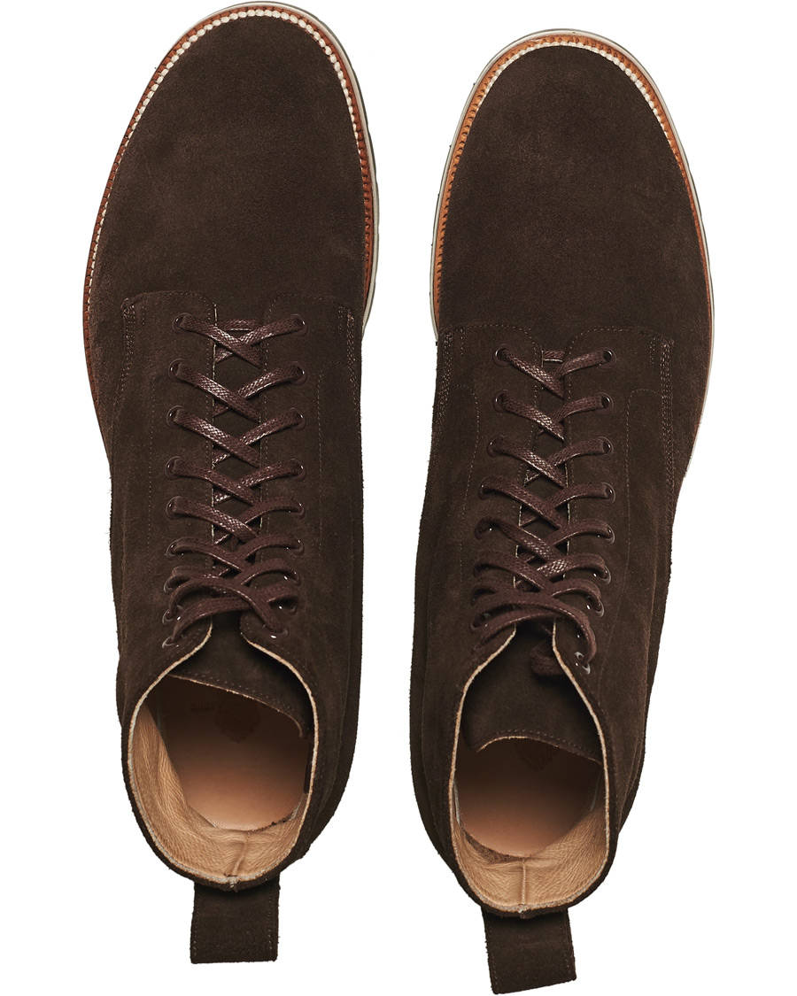 Herre | Yuketen Lace Up Boots Dark Brown Suede | Yuketen | Lace Up Boots Dark Brown Suede